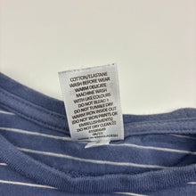 Load image into Gallery viewer, Unisex Target, blue stretch organic cotton t-shirt, GUC, size 2,  