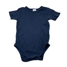 Load image into Gallery viewer, Unisex Target, navy organic cotton bodysuit, GUC, size 1,  