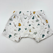 Load image into Gallery viewer, Unisex Harry Potter, cotton shorts, elasticated, GUC, size 0,  