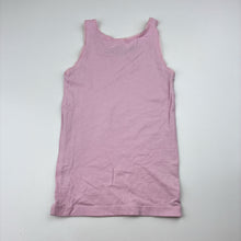 Load image into Gallery viewer, Girls Anko, pink stretch cotton singlet, GUC, size 2-3,  