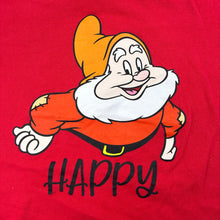 Load image into Gallery viewer, Unisex Bella + Canvas, Snow White, Happy Dwarf cotton t-shirt, GUC, size 2,  