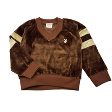Load image into Gallery viewer, Unisex Grubbys, vintage velour sweater, EUC, size 3,  