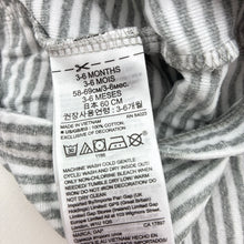 Load image into Gallery viewer, Unisex GAP, striped cotton bottoms, elasticated, GUC, size 00,  