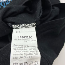 Load image into Gallery viewer, Girls SHEIN, black cotton t-shirt, butterfly, GUC, size 12-13,