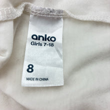 Load image into Gallery viewer, Girls Anko, soft feel t-shirt, heart, GUC, size 8,