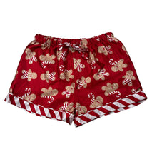 Load image into Gallery viewer, Girls Mango, lightweight Christmas pyjama shorts, GUC, size 8,