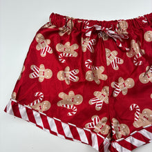 Load image into Gallery viewer, Girls Mango, lightweight Christmas pyjama shorts, GUC, size 8,