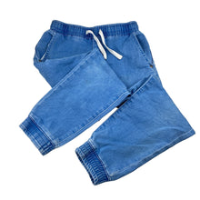 Load image into Gallery viewer, Boys Seed, stretch knit denim jogger pants, elasticated, FUC, size 7,
