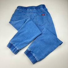 Load image into Gallery viewer, Boys Seed, stretch knit denim jogger pants, elasticated, FUC, size 7,