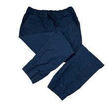 Load image into Gallery viewer, Boys Target, navy stretch cotton jogger pants, elasticated, GUC, size 8,