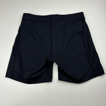 Load image into Gallery viewer, Womens 2XU, black activewear shorts, *drawcord missing, elastic functional, GUC, size S,