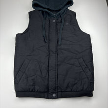 Load image into Gallery viewer, Unisex Hurley, fleece lined hooded vest / jacket, armpit to armpit: 46cm, GUC, size XS,