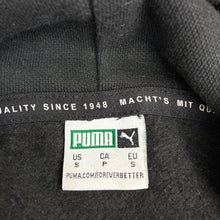Load image into Gallery viewer, Womens PUMA, cropped fleece lined hoodie sweater, armpit to armpit: 45cm, EUC, size S,