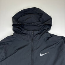Load image into Gallery viewer, Unisex Nike, RUNNING lightweight zip up hooded jacket, armpit to armpit: 51cm, GUC, size S,