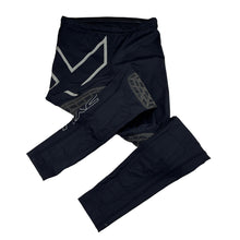 Load image into Gallery viewer, Womens 2XU, compression tights, padded knees &amp; shins, EUC, size XXS,
