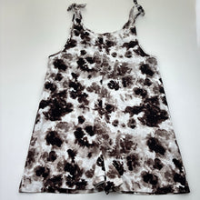 Load image into Gallery viewer, Girls KID, floral linen blend playsuit, NEW, size 16,