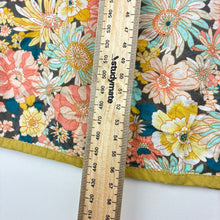 Load image into Gallery viewer, Girls floral, stretch cotton floral dress, EUC, size 6, L: 55.5cm