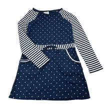 Load image into Gallery viewer, Girls Emerson, cotton long sleeve dress, FUC, size 6, L: 53cm