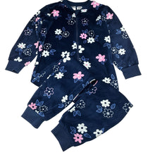 Load image into Gallery viewer, Girls Anko, floral fleece pyjama suit, GUC, size 5,