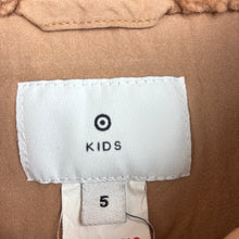 Load image into Gallery viewer, Unisex Target, brown zip fleece faux fur jacket, EUC, size 5,