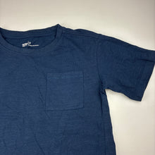 Load image into Gallery viewer, Unisex Anko, navy cotton t-shirt, EUC, size 7,