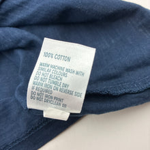 Load image into Gallery viewer, Unisex Anko, navy cotton t-shirt, EUC, size 7,