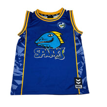 Load image into Gallery viewer, Boys NRL, Parramatta Eels tank top, EUC, size 7,