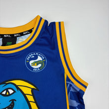 Load image into Gallery viewer, Boys NRL, Parramatta Eels tank top, EUC, size 7,