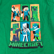 Load image into Gallery viewer, Boys Minecraft, long sleeve t-shirt, gaming, EUC, size 12,