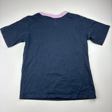 Load image into Gallery viewer, Girls Cotton On, navy cotton t-shirt, tennis, EUC, size 7,