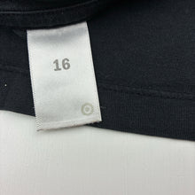 Load image into Gallery viewer, Girls Target, black cotton long sleeve t-shirt, GUC, size 16,