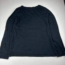 Load image into Gallery viewer, Girls Target, black cotton long sleeve t-shirt, GUC, size 16,