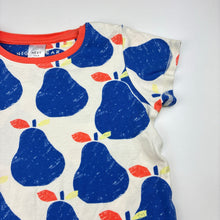 Load image into Gallery viewer, Unisex Next, cotton pyjama top, pears, EUC, size 5,