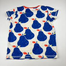 Load image into Gallery viewer, Unisex Next, cotton pyjama top, pears, EUC, size 5,