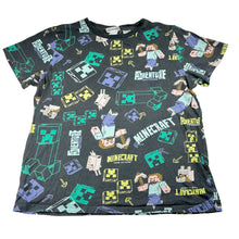 Load image into Gallery viewer, Boys Minecraft, Steve cotton pyjama top, GUC, size 14,