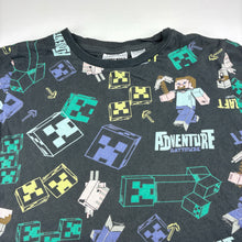 Load image into Gallery viewer, Boys Minecraft, Steve cotton pyjama top, GUC, size 14,