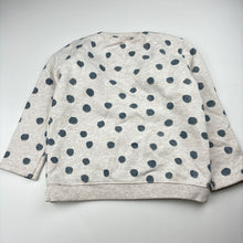 Load image into Gallery viewer, Unisex Zara, fleece lined sweater, polka dots, GUC, size 4-5,