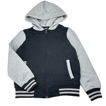 Load image into Gallery viewer, Boys URBAN CLASSICS, cotton blend zip fleece lined hoodie, GUC, size 10,