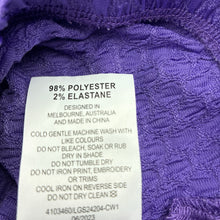 Load image into Gallery viewer, Girls Milkshake, purple cropped top, EUC, size 8,