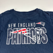 Load image into Gallery viewer, Boys NFL, New England Patriots navy cotton t-shirt, GUC, size 4-5,