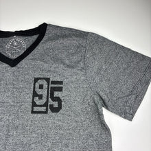 Load image into Gallery viewer, Boys Urban Supply, grey marle cotton blend t-shirt, EUC, size 16,