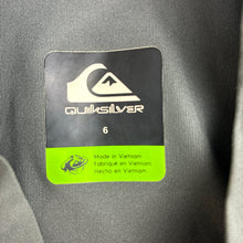 Load image into Gallery viewer, Boys Quiksilver, long sleeve rashie top, GUC, size 6,
