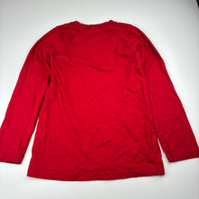 Load image into Gallery viewer, Boys TCM, red cotton long sleeve t-shirt, EUC, size 9-10,