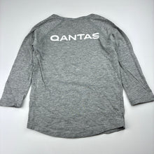 Load image into Gallery viewer, Unisex Qantas, cotton blend Christmas pyjama top, EUC, size 4,