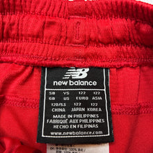 Load image into Gallery viewer, Boys New Balance, Liverpool F.C. red sports shorts, elasticated, FUC, size 6,