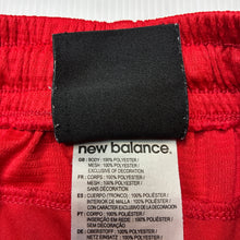 Load image into Gallery viewer, Boys New Balance, Liverpool F.C. red sports shorts, elasticated, FUC, size 6,