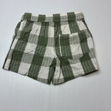 Load image into Gallery viewer, Boys Target, check cotton shorts, elasticated, GUC, size 3,