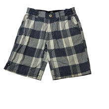 Load image into Gallery viewer, Boys Mooks, check cotton blend shorts, adjustable, FUC, size 5,