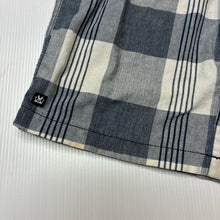 Load image into Gallery viewer, Boys Mooks, check cotton blend shorts, adjustable, FUC, size 5,