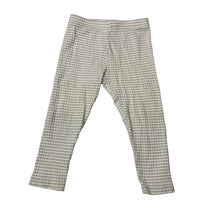 Load image into Gallery viewer, Unisex Dymples, striped stretch organic cotton leggings, elasticated, GUC, size 1,
